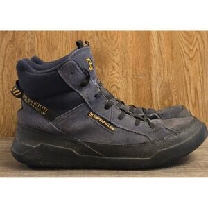 Caterpillar Original Hex Hi Utility Shoes Men's Size 10.5 Blue‎
